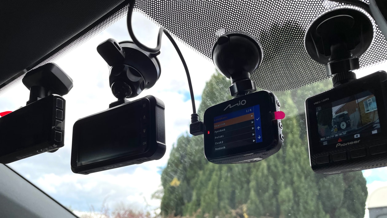 best front and rear view dash camera